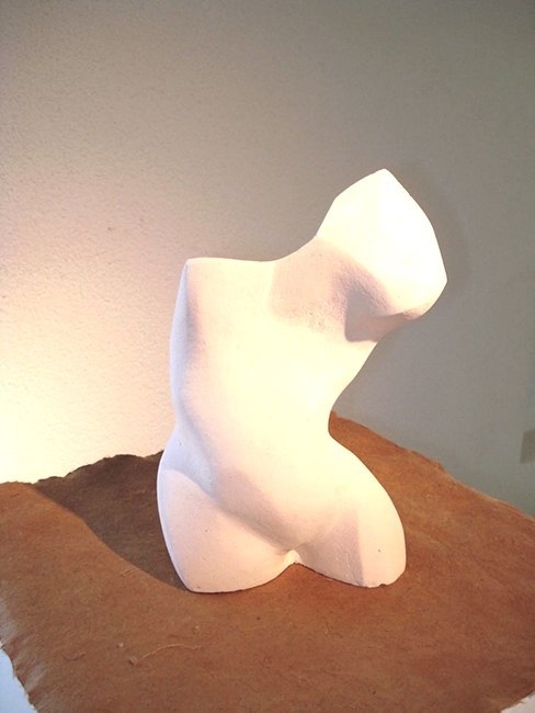 Steinzeugskulptur Eros Keramik - ArtLara