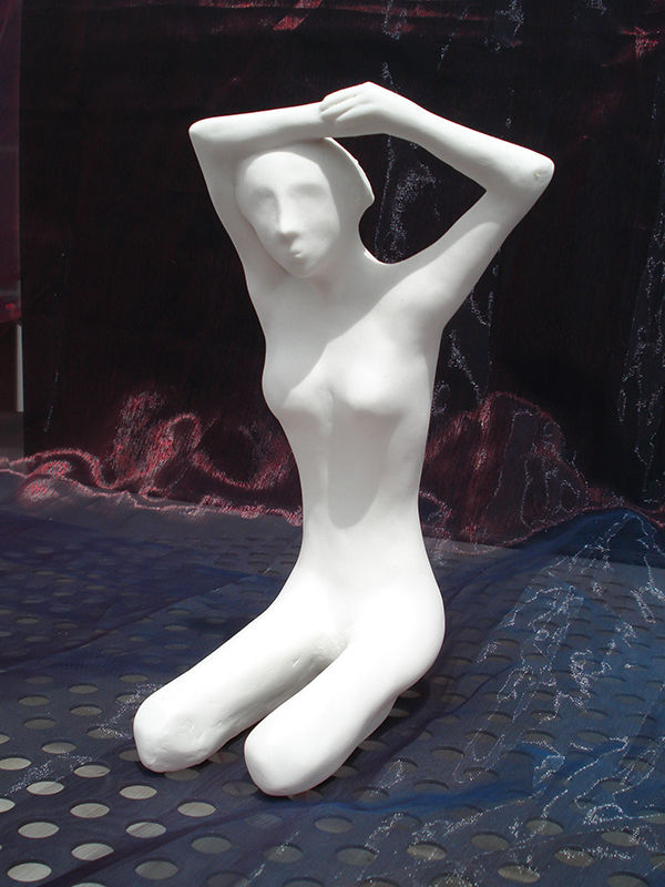 Porzellan-Skulptur Ausdruckstänzerin - ArtLara