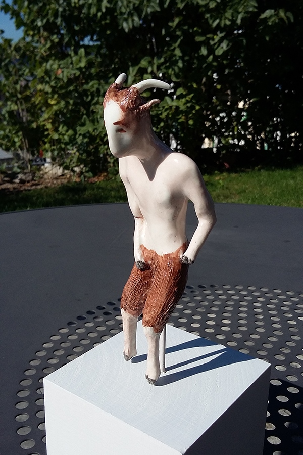 Porzellan-Skulptur Satyr kaufen bei ArtLara
