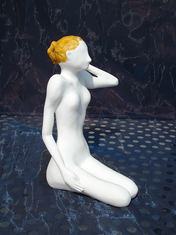Porzellan-Skulptur Sensible Heranwachsende - ArtLara