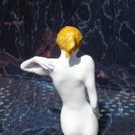 Porzellan-Skulptur Sensible Heranwachsende Foto 3 - ArtLara