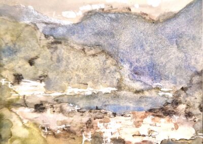 Seeblick Pura 2023 Aquarell von ArtLara